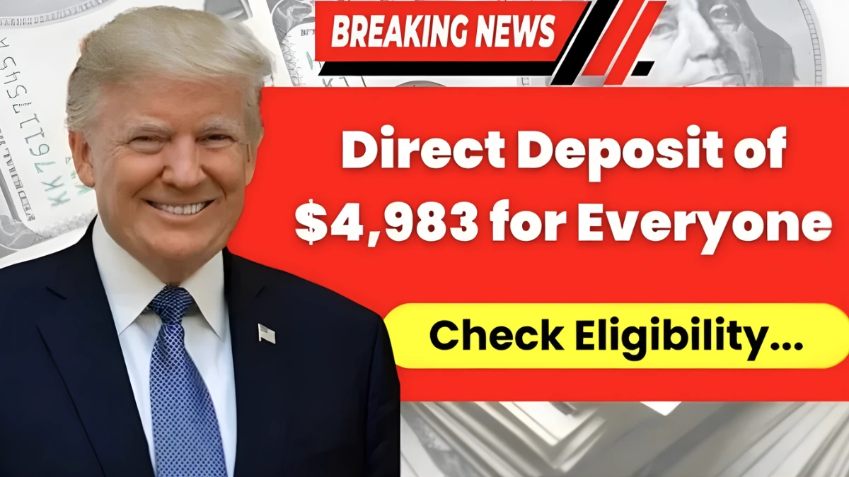 $4,983 Direct Deposit November 2025