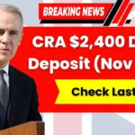 Canada CRA $2,400 Payment