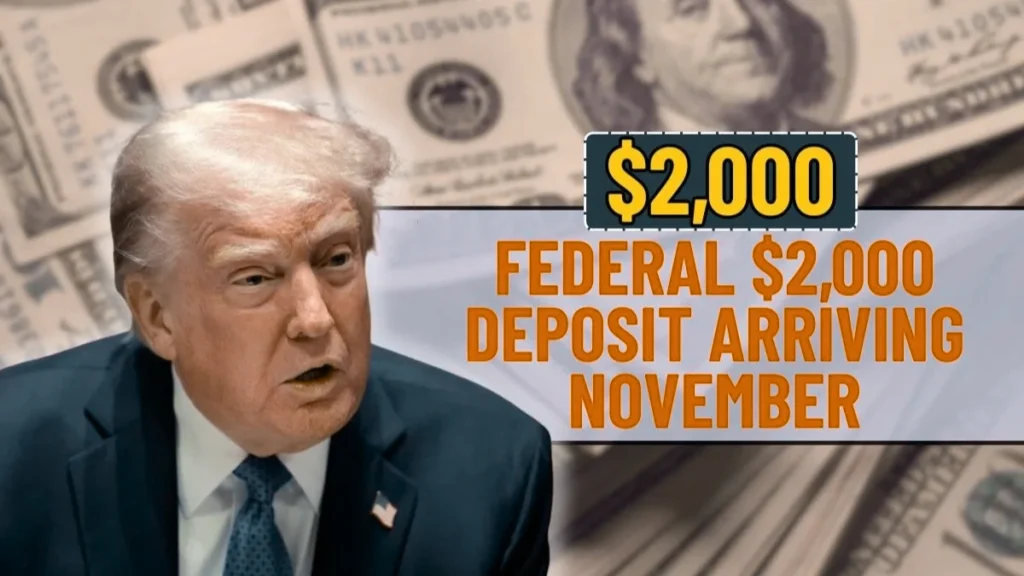 Federal $2,000 Deposit Arriving November 2025