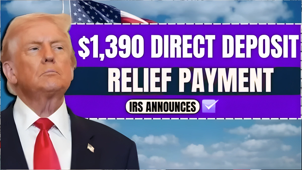 IRS $1,390 Direct Deposit November 2025