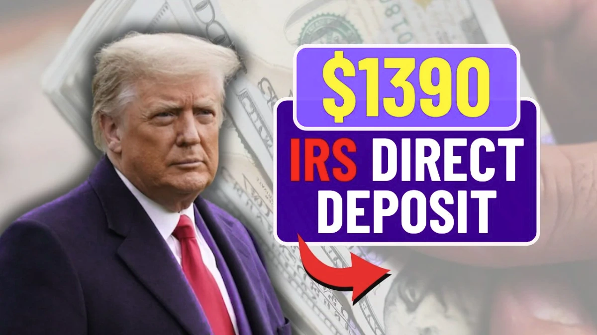 IRS $1,390 Direct Deposit November 2025 Payment Guide