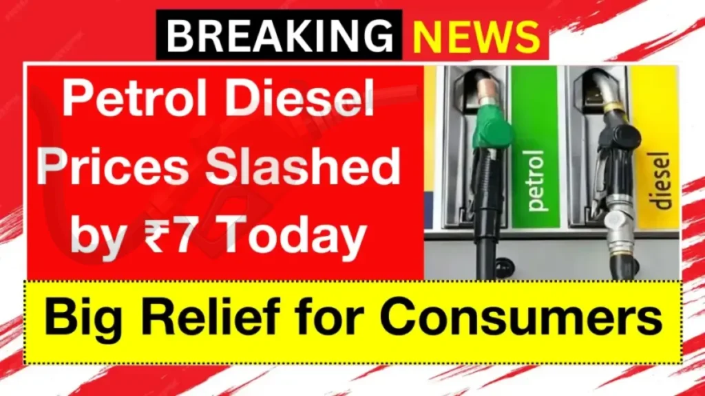 Petrol & Diesel Price Drop