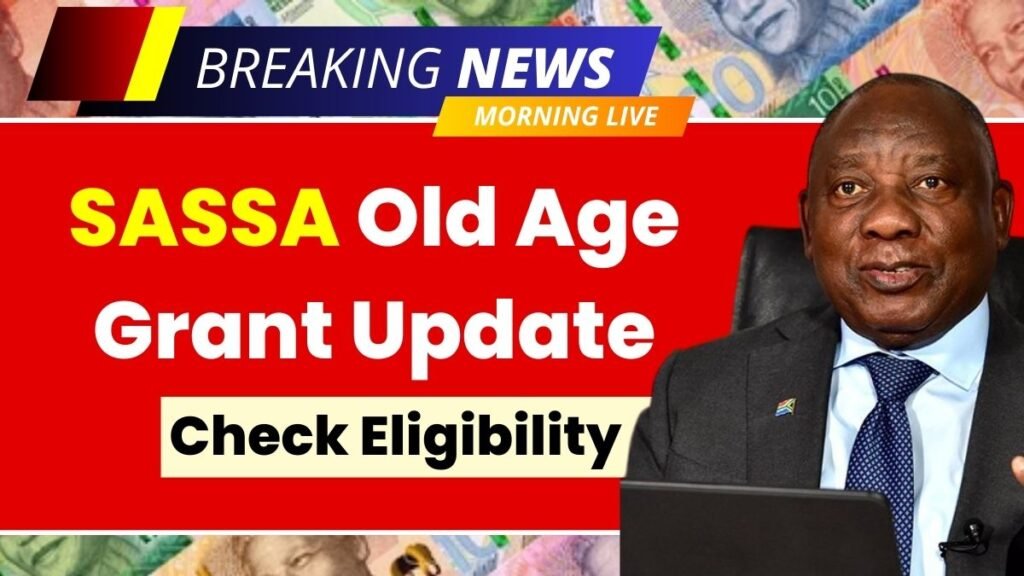 SASSA Old Age Grant December 2025