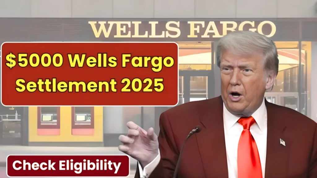 Wells Fargo $5,000 Settlement 2025