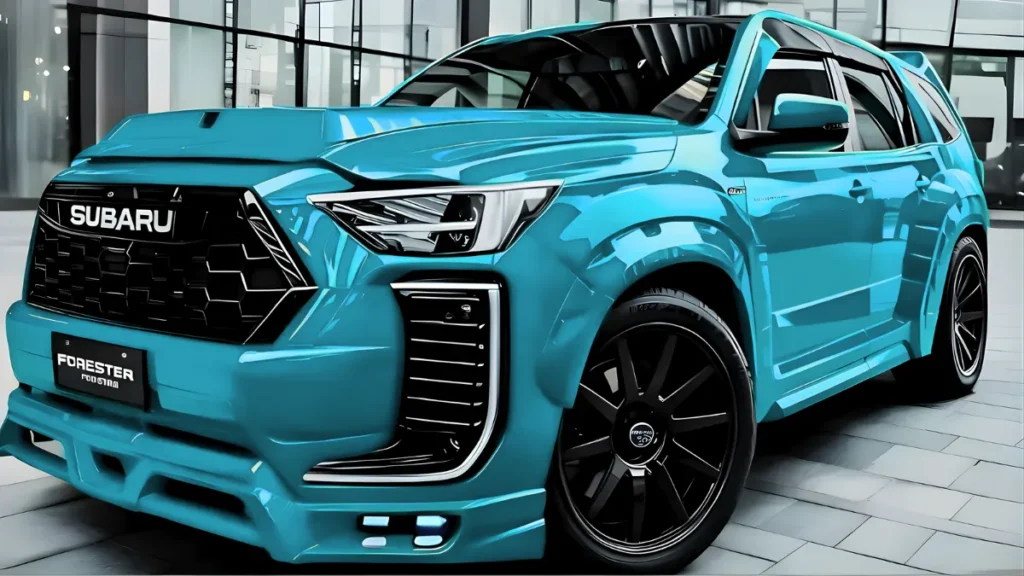 2025 Subaru Forester Breaks Cover