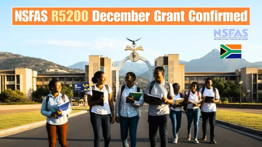 NSFAS Confirms R5,200 December Grant