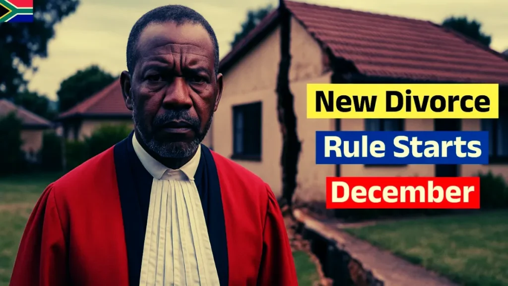 New South Africa Divorce Shock