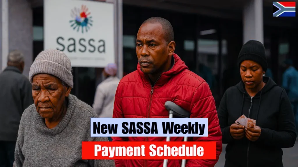 New Weekly SASSA Grant Schedule Starting 10 December