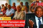 R350, Pension, and Disability Grants