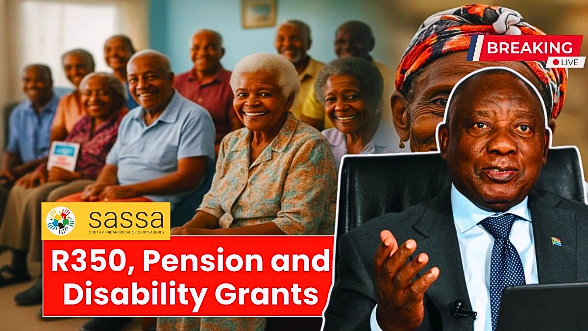 R350, Pension, and Disability Grants
