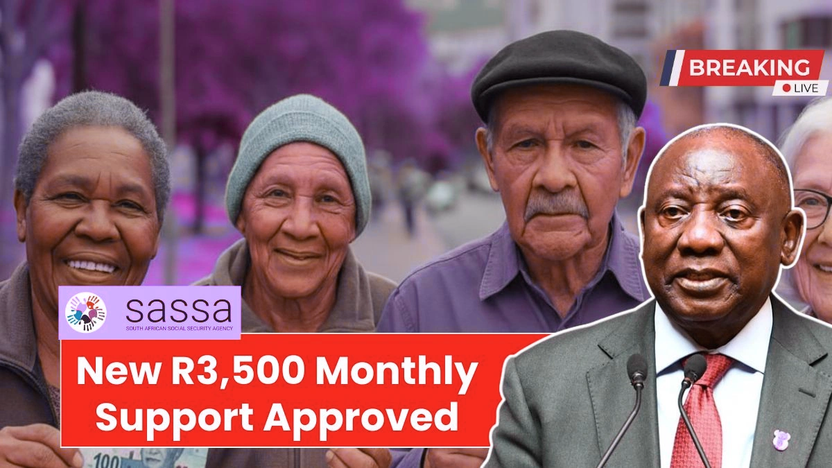 R3,500 Monthly Support Approved