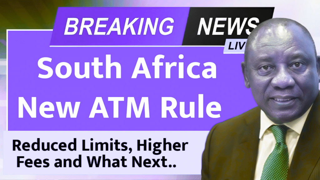 South Africa New ATM Rules 2025