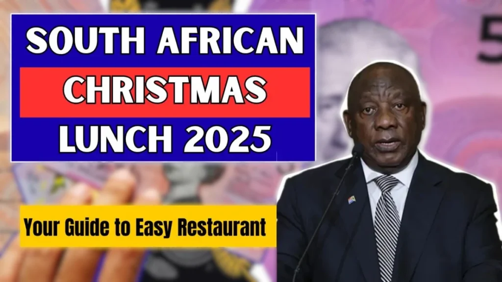 South African Christmas Lunch 2025