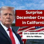 Surprise December Credits in California